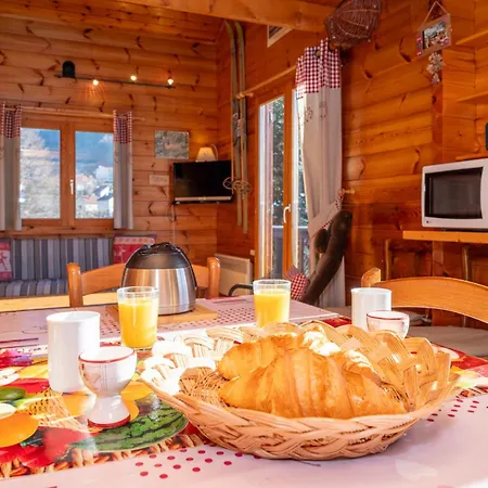 Шале Terrasse Plein Sud, Cheminee, Ski-rando, Nature & Village, Animaux Admis, Parking *