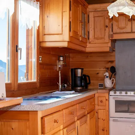 Шале Terrasse Plein Sud, Cheminee, Ski-rando, Nature & Village, Animaux Admis, Parking Ла-Бресс